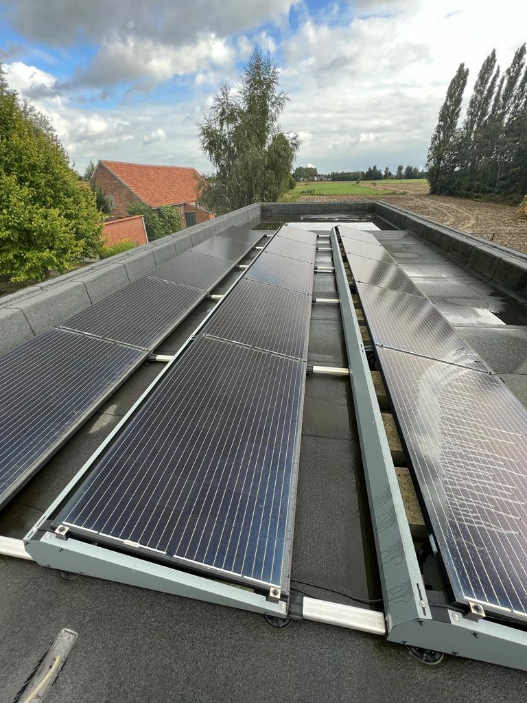 Reinigen van zonnepanelen