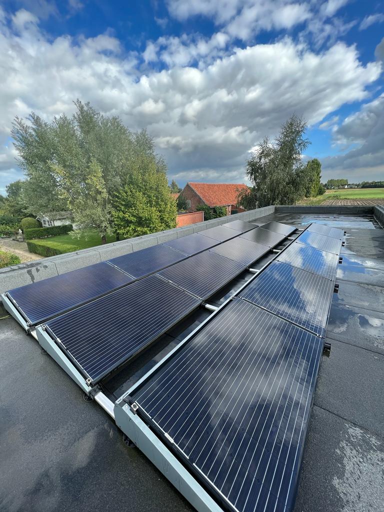 Reinigen van zonnepanelen